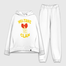 Женский костюм хлопок Oversize с принтом Wu Tang Power в городе Новоалтайск,  |  | black | cream | gza | hip hop | method man | music | new york | odb | old school | rap | rza | wu tang | wu tang clan | аудио | винил | ву тэнг | граффити | диджей | кассета | микрофон | музыка | нью йорк | пластинка | рэп | рэпер | хип хоп