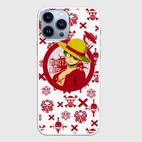 Чехол для iPhone 13 Pro Max с принтом Манки Д. Луффи | пиратские знаки One Piece в городе Новоалтайск,  |  | Тематика изображения на принте: anime | manga | monkey d. luffy | one piece | аниме | большой куш | ван пис | веселый роджер | вон пис | капитан | король пиратов | луси | луфи | луффи | манга | манки д. луффи | мугивара | пират | пираты белоуса