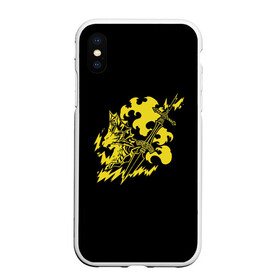 Чехол для iPhone XS Max матовый с принтом Рыцарь Орнштейн Dark Souls в городе Новоалтайск, Силикон | Область печати: задняя сторона чехла, без боковых панелей | dark | dark souls | knight | ornstein | souls | дарк | дарк соулс | копьё | орнстейн | орнштейн | рыцарь | соулс