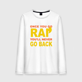 Мужской лонгслив хлопок с принтом Go Rap в городе Новоалтайск, 100% хлопок |  | black | cream | gza | hip hop | method man | music | new york | odb | old school | rap | rza | wu tang | wu tang clan | аудио | винил | ву тэнг | граффити | диджей | кассета | микрофон | музыка | нью йорк | пластинка | рэп | рэпер | хип хоп