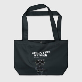 Пляжная сумка 3D с принтом CS GO | COUNTER TERRORIS (Z) в городе Новоалтайск, 100% полиэстер | застегивается на металлическую кнопку; внутренний карман застегивается на молнию. Стенки укреплены специальным мягким материалом, чтобы защитить содержимое от несильных ударов
 | astralis | awp | counter strike | cs go | cs go global offensive | cs:go | faze clan | hyper beast | team liquid | астралис | кс го | тим ликвид | фейз клан | хайпер бист