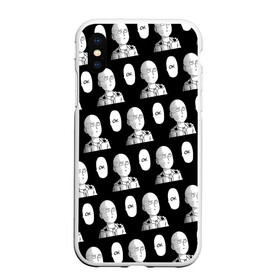 Чехол для iPhone XS Max матовый с принтом ONE-PUNCH MAN | ВАН ПАНЧ МАН (Z) в городе Новоалтайск, Силикон | Область печати: задняя сторона чехла, без боковых панелей | Тематика изображения на принте: anime | ok | one punch man | onepunchman | oppai | saitama | аниме | ван панч мен | ванпанчмен | лысый | макото | ок | окей | сайтама | человек один удар