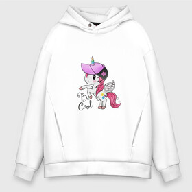 Мужское худи Oversize хлопок с принтом 