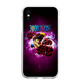 Чехол для iPhone XS Max матовый с принтом Атака резинового Луффи | One Piece в городе Новоалтайск, Силикон | Область печати: задняя сторона чехла, без боковых панелей | anime | manga | monkey d. luffy | one piece | аниме | большой куш | ван пис | вон пис | капитан | король пиратов | луси | луфи | луффи | луффи но уми | луффи таро | манга | манки д. луффи | мугивара | пират | пятый император