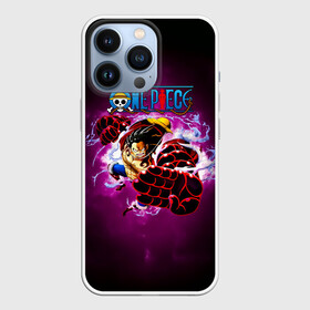 Чехол для iPhone 13 Pro с принтом Атака резинового Луффи | One Piece в городе Новоалтайск,  |  | anime | manga | monkey d. luffy | one piece | аниме | большой куш | ван пис | вон пис | капитан | король пиратов | луси | луфи | луффи | луффи но уми | луффи таро | манга | манки д. луффи | мугивара | пират | пятый император