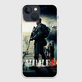 Чехол для iPhone 13 mini с принтом СТАЛКЕР 2 МАЙОР ДЕКТЕРЁВ в городе Новоалтайск,  |  | stalker | дектерёв | игра | открытыймир | сидорович | сталкер | стрелок | шрам | шутер
