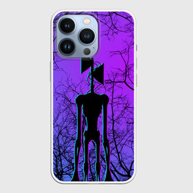 Чехол для iPhone 13 Pro с принтом СИРЕНОГОЛОВЫЙ НЕОН  NEON в городе Новоалтайск,  |  | Тематика изображения на принте: siren head | игра | монстр | сиреноголовый | существо | хоррор