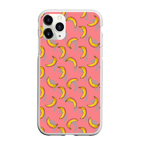 Чехол для iPhone 11 Pro Max матовый с принтом Банановое лето в городе Новоалтайск, Силикон |  | Тематика изображения на принте: абстракция | банан | бананы | лето | паттерн | текстуры | узоры | фрукты