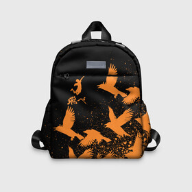 Детский рюкзак 3D с принтом Haikyu | Волейбол в городе Новоалтайск, 100% полиэстер | лямки с регулируемой длиной, сверху петелька, чтобы рюкзак можно было повесить на вешалку. Основное отделение закрывается на молнию, как и внешний карман. Внутри дополнительный карман. По бокам два дополнительных кармашка | anime | haikyu | manga | аниме | волейбол | манга | хината | шоё хината