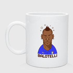 Кружка керамическая с принтом Balotelli в городе Новоалтайск, керамика | объем — 330 мл, диаметр — 80 мм. Принт наносится на бока кружки, можно сделать два разных изображения | Тематика изображения на принте: balotelli | football | forza | italia | italy | milan | rome | sport | балотелли | гол | евро | европа | италия | итальянец | кубок | манчини | милан | рим | спорт | тренер | турист | фанат | футбол | футболист | чемпион
