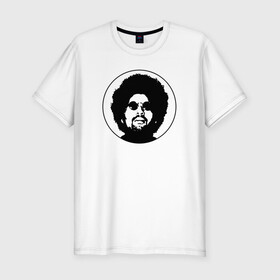 Мужская футболка хлопок Slim с принтом GTAO DJ MOODYMANN в городе Новоалтайск, 92% хлопок, 8% лайкра | приталенный силуэт, круглый вырез ворота, длина до линии бедра, короткий рукав | ammunation | auto | cayo | game | grand | gta | gta5 | ifruit | los santos | moodymann | online | perico | rockstar | securoserv | sessanta | theft | wasted | айфруит | гта | гта5 | игра | лос сантос | майкл | онлайн | потрачено | рокстар | тревор | франк