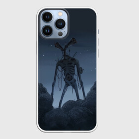 Чехол для iPhone 13 Pro Max с принтом СИРЕНОГОЛОВЫЙ НОЧЬ в городе Новоалтайск,  |  | Тематика изображения на принте: siren head | игра | монстр | сиреноголовый | существо | хоррор