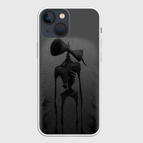 Чехол для iPhone 13 mini с принтом СИРЕНОГОЛОВЫЙ GRAY в городе Новоалтайск,  |  | Тематика изображения на принте: siren head | игра | монстр | сиреноголовый | существо | хоррор