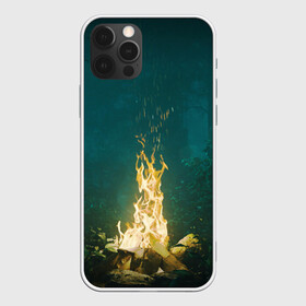Чехол для iPhone 12 Pro Max с принтом НОЧЬ В ИЮЛЕ в городе Новоалтайск, Силикон |  | вечер | искры | костёр | лес | лето | настольгия | спокойствие | тишена | треск | уголёк