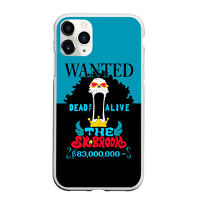 Чехол для iPhone 11 Pro матовый с принтом Брук | One Piece. Большой куш в городе Новоалтайск, Силикон |  | Тематика изображения на принте: anime | manga | one piece | аниме | большой куш | бонэкити | брук | ван пис | вон пис | голодный скелет | живой скелет | корабль призрак | король пиратов | манга | мечник | музыкант | напевающий брук | пират