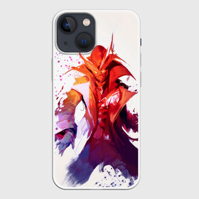 Чехол для iPhone 13 mini с принтом Color stranger в городе Новоалтайск,  |  | Тематика изображения на принте: bloodborne | game | games | бладборн | игра | игры | соулс | странник