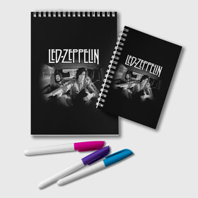 Блокнот с принтом Led Zeppelin в городе Новоалтайск, 100% бумага | 48 листов, плотность листов — 60 г/м2, плотность картонной обложки — 250 г/м2. Листы скреплены удобной пружинной спиралью. Цвет линий — светло-серый
 | british | england | folk | hardcore | hardrock | led zeppelin | metal | music | punk | retro | rock | usa | гранж | джимми пейдж | лед цеппелин | метал | музыка | панк | ретро | роберт плант | рок | сша | фолк