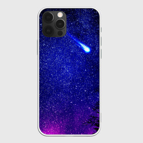 Чехол для iPhone 12 Pro Max с принтом ПОЛЁТ КОМЕТЫ  в городе Новоалтайск, Силикон |  | вселенная | звёзды | комета | млечныйпуть | небо | ночь | сияние