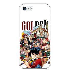 Чехол для iPhone 5/5S матовый с принтом Пираты One Piece. Большой куш в городе Новоалтайск, Силикон | Область печати: задняя сторона чехла, без боковых панелей | Тематика изображения на принте: anime | manga | monkey d. luffy | one piece | аниме | большой куш | бэгги | ван пис | вон пис | джоз | кодзуки оден | король пиратов | красноволосый шанкс | луфи | луффи | манга | манки д. луффи | марко | пират