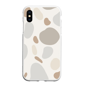 Чехол для iPhone XS Max матовый с принтом Коровий принт в городе Новоалтайск, Силикон | Область печати: задняя сторона чехла, без боковых панелей | графика | корова | молоко | пятна | рисунок