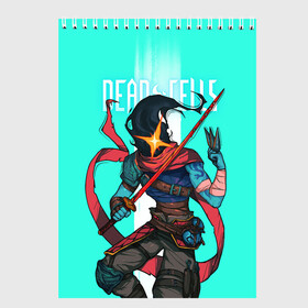 Скетчбук с принтом ГГ Dead Cells в городе Новоалтайск, 100% бумага
 | 48 листов, плотность листов — 100 г/м2, плотность картонной обложки — 250 г/м2. Листы скреплены сверху удобной пружинной спиралью | Тематика изображения на принте: cell | cells | dead | dead cells | game | gamer | games | metroidvania | roguelike | игра | игры