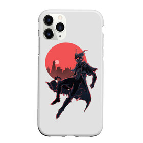 Чехол для iPhone 11 Pro Max матовый с принтом Hunter в городе Новоалтайск, Силикон |  | Тематика изображения на принте: bloodborne | game | games | stranger | бладборн | игра | игры | соулс | странник