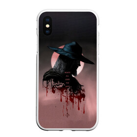 Чехол для iPhone XS Max матовый с принтом Blind Hunter в городе Новоалтайск, Силикон | Область печати: задняя сторона чехла, без боковых панелей | bloodborne | game | games | stranger | бладборн | игра | игры | соулс | странник
