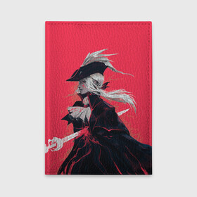 Обложка для автодокументов с принтом Lady Maria в городе Новоалтайск, натуральная кожа |  размер 19,9*13 см; внутри 4 больших “конверта” для документов и один маленький отдел — туда идеально встанут права | bloodborne | game | games | stranger | бладборн | игра | игры | леди мария | соулс | странник