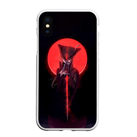Чехол для iPhone XS Max матовый с принтом Милаха Мари в городе Новоалтайск, Силикон | Область печати: задняя сторона чехла, без боковых панелей | bloodborne | game | games | stranger | бладборн | игра | игры | соулс | странник