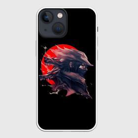 Чехол для iPhone 13 mini с принтом Wolfborn в городе Новоалтайск,  |  | Тематика изображения на принте: bloodborne | game | games | stranger | бладборн | игра | игры | соулс | странник