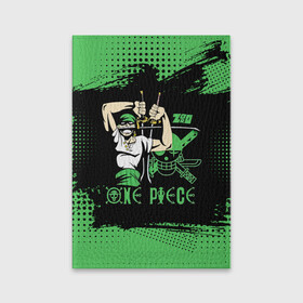 Обложка для паспорта матовая кожа с принтом Ророноа Зоро лого One Piece в городе Новоалтайск, натуральная матовая кожа | размер 19,3 х 13,7 см; прозрачные пластиковые крепления | Тематика изображения на принте: anime | manga | one piece | zoro roronoa | аниме | большой куш | ван пис | великий флот | вон пис | зородзюро | король пиратов | манга | мечник | охотник за головами | охотник на пиратов | пират