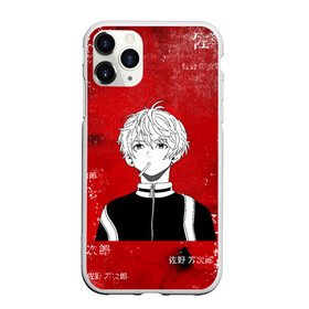 Чехол для iPhone 11 Pro матовый с принтом САНО МАНДЗИРО | МАЙКИ в городе Новоалтайск, Силикон |  | Тематика изображения на принте: anime | draken | mikey | tokyo revengers | аниме | дракен | кэн | майки | манга | мандзиро | микки | рюгудзи | сано | токийские мстители
