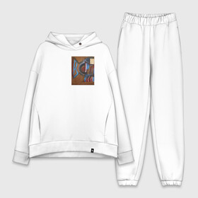 Женский костюм хлопок Oversize с принтом Картина18, малая, Ческидов А. в городе Новоалтайск,  |  | абстракция | живопись | искусство | картина | механизм | рыба | человек | ческидов