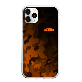 Чехол для iPhone 11 Pro Max матовый с принтом KTM | КТМ CAMO RACING в городе Новоалтайск, Силикон |  | enduro | ktm | moto | moto sport | motocycle | orange | sportmotorcycle | ктм | мото | мото спорт | мотоспорт | оранжевый | спорт мото