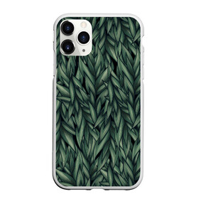 Чехол для iPhone 11 Pro Max матовый Листья: в городе Новоалтайск, Силикон | | зелень | лес | листва | листья | природа