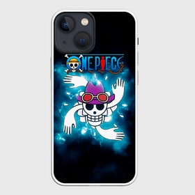 Чехол для iPhone 13 mini с принтом Веселый Роджер Робин One Piece в городе Новоалтайск,  |  | anime | manga | nico robin | one piece | аниме | археолог | большой куш | ван пис | вице президент барок воркс | вон пис | дитя дьявола | король пиратов | манга | мисс олл сандей | нико робин | пират