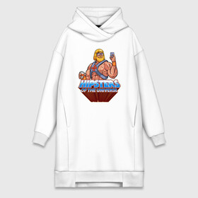 Платье-худи хлопок с принтом Hipsters of the Universe в городе Новоалтайск,  |  | he man | heman | hipster | masters of the universe | masters of the universe revelation | prince adam | властелины вселенной | властелины вселенной откровение | принц адам | селфи | хи мен | хи мэн | химэн | хипстер