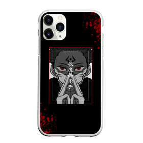 Чехол для iPhone 11 Pro матовый с принтом МАГИЧЕСКАЯ БИТВА | SUKUNA в городе Новоалтайск, Силикон |  | Тематика изображения на принте: anime | japan | japanese | jujutsu | jujutsu kaisen | kaisen | sukuna | tattoo | аниме | двуликий призрак | иероглифы | инумаки | итадори | итадори юдзи | магическая битва | нобара | панда | рёмен | рёмен сукуна | сатору | сукуна
