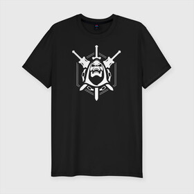 Мужская футболка хлопок Slim с принтом Skeletor в городе Новоалтайск, 92% хлопок, 8% лайкра | приталенный силуэт, круглый вырез ворота, длина до линии бедра, короткий рукав | masters of the universe | masters of the universe revelation | skeletor | властелины вселенной | властелины вселенной откровение | скелетор