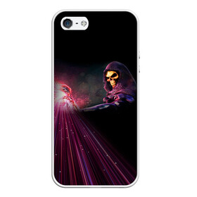 Чехол для iPhone 5/5S матовый с принтом СКЕЛЕТОР | SKELETOR (Z) в городе Новоалтайск, Силикон | Область печати: задняя сторона чехла, без боковых панелей | he man | logo | masters of the universe | she ra | skeletor | властелины вселенной | логип | лого | мульт | мультфильм | скелетор