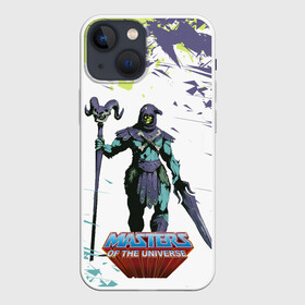 Чехол для iPhone 13 mini с принтом SKELETOR | СКЕЛЕТОР (Z) в городе Новоалтайск,  |  | he man | logo | masters of the universe | she ra | skeletor | властелины вселенной | логип | лого | мульт | мультфильм | скелетор