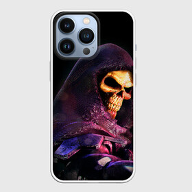 Чехол для iPhone 13 Pro с принтом Skeletor | Masters of the Universe (+спина)  (Z) в городе Новоалтайск,  |  | he man | logo | masters of the universe | she ra | skeletor | властелины вселенной | логип | лого | мульт | мультфильм | скелетор