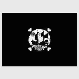Поздравительная открытка с принтом One Piece team в городе Новоалтайск, 100% бумага | плотность бумаги 280 г/м2, матовая, на обратной стороне линовка и место для марки
 | Тематика изображения на принте: anime | one piece | аниме | анимэ | большой куш | ван пис | пират | пираты | пираты соломенной шляпы | эйтиро одо