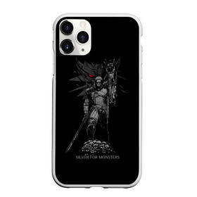 Чехол для iPhone 11 Pro матовый с принтом Серебряный для монстров в городе Новоалтайск, Силикон |  | game | games | witcher | ведьмак | геральт | игра | игры | магия | сапковский | фентази