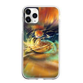 Чехол для iPhone 11 Pro матовый с принтом ZENITSU | ЗЕНИТСУ | DEMON SLAYER (Z) в городе Новоалтайск, Силикон |  | demon slayer | kimetsu no yaiba | slayer | zenitsu | зенитсу | зеницу | клинок рассекающий демонов