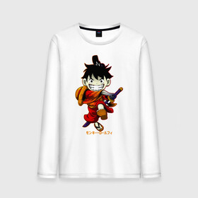 Мужской лонгслив хлопок с принтом Monkey D. Luffy One Piece в городе Новоалтайск, 100% хлопок |  | anime | manga | monkey d. luffy | one piece | аниме | большой куш | ван пис | вон пис | капитан | король пиратов | луси | луфи | луффи | луффи но уми | луффи таро | манга | манки д. луффи | мугивара | пират | пятый император