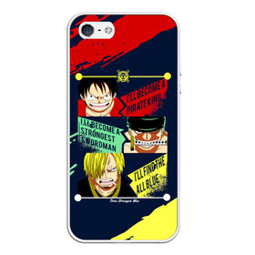 Чехол для iPhone 5/5S матовый с принтом Луффи, Зоро и Санджи One Piece в городе Новоалтайск, Силикон | Область печати: задняя сторона чехла, без боковых панелей | Тематика изображения на принте: monkey d. luffy | one piece | vinsmoke sanji | zoro roronoa | большой куш | ван пис | винсмок санджи | вон пис | зородзюро | капитан | кок | луси | луфи | луффи | манки д. луффи | мугивара | пират | ророноа зоро | соломенная шляпа
