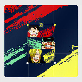 Магнитный плакат 3Х3 с принтом Луффи, Зоро и Санджи One Piece в городе Новоалтайск, Полимерный материал с магнитным слоем | 9 деталей размером 9*9 см | monkey d. luffy | one piece | vinsmoke sanji | zoro roronoa | большой куш | ван пис | винсмок санджи | вон пис | зородзюро | капитан | кок | луси | луфи | луффи | манки д. луффи | мугивара | пират | ророноа зоро | соломенная шляпа