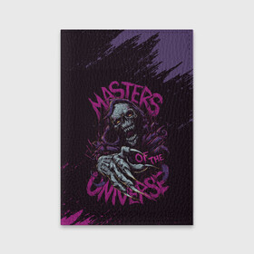 Обложка для паспорта матовая кожа с принтом Masters of the Universe | Скелетор (Z) в городе Новоалтайск, натуральная матовая кожа | размер 19,3 х 13,7 см; прозрачные пластиковые крепления | he man | masters of the universe | she ra | skeletor | властелины вселенной | скелетор