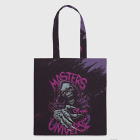 Шоппер 3D с принтом Masters of the Universe | Скелетор (Z) в городе Новоалтайск, 100% полиэстер | Плотность: 200 г/м2; Размер: 34×35 см; Высота лямок: 30 см | he man | masters of the universe | she ra | skeletor | властелины вселенной | скелетор
